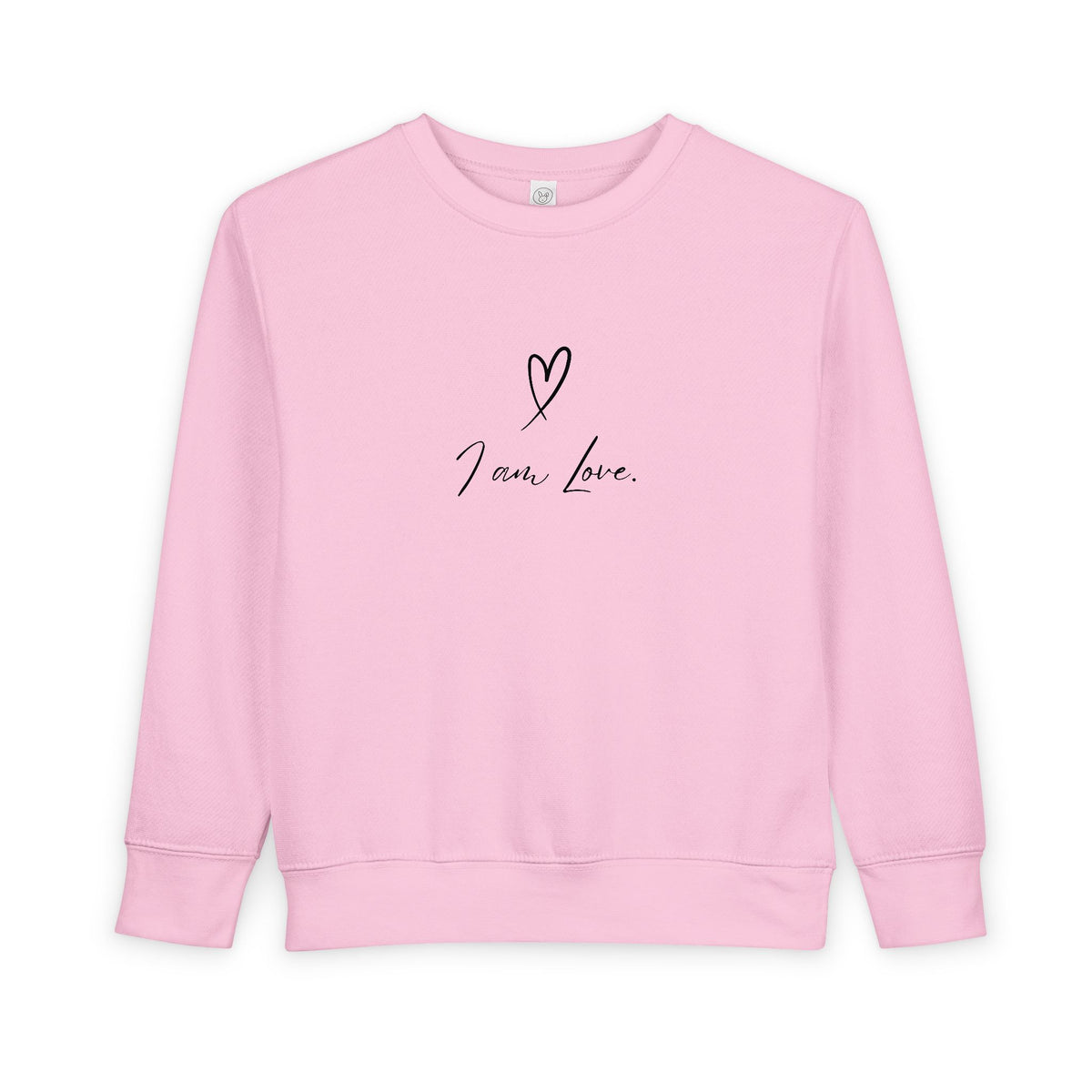 I am. love. Kids Crewneck